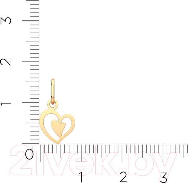 Изображение товара Подвеска из розового золота ZORKA 400144.14K.R