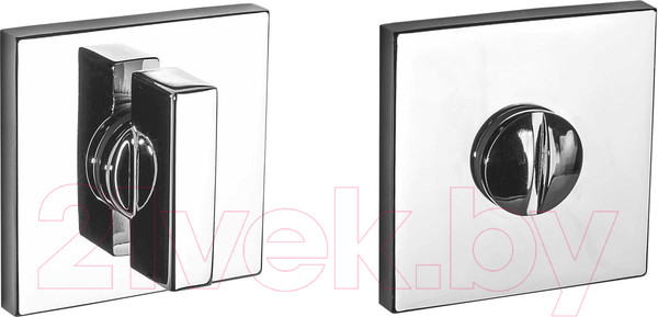 Изображение товара Фиксатор дверной защелки Ренц INBK 03 Slim CP (хром блестящий)