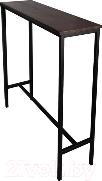 Изображение товара Барный стол Stal-Massiv SM-95 (дуб мореный/черный)