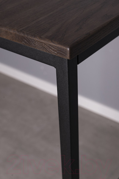 Изображение товара Барный стол Stal-Massiv SM-95 (дуб мореный/черный)