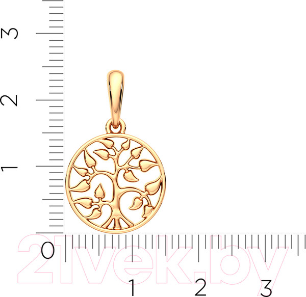 Изображение товара Подвеска из розового золота ZORKA 430144.14K.R