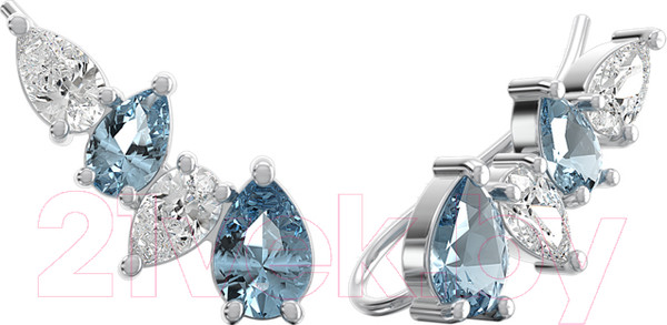 Изображение товара Серьги из серебра ZORKA 0310248.BZ (с фианитами)