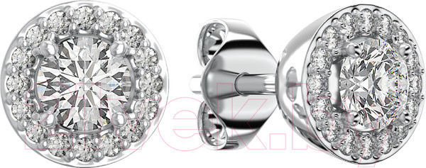 Изображение товара Серьги из серебра ZORKA 0310334 (с фианитами)