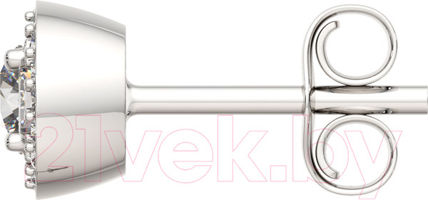 Изображение товара Серьги из серебра ZORKA 0310334 (с фианитами)