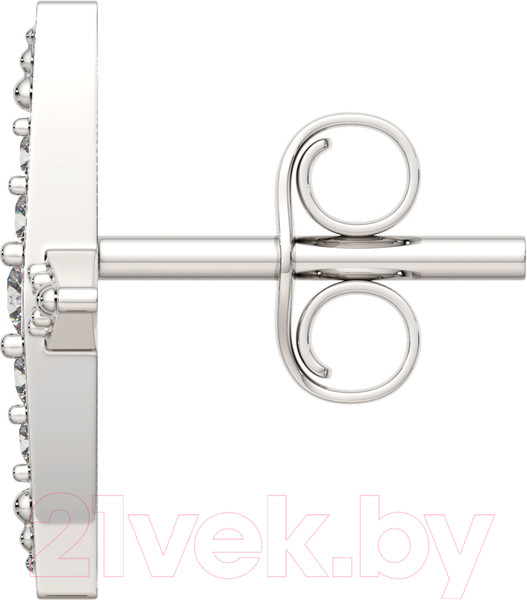 Изображение товара Серьги из серебра ZORKA 0310641 (с фианитами)