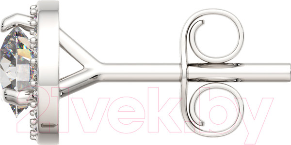 Изображение товара Серьги из серебра ZORKA 0310643 (с фианитами)