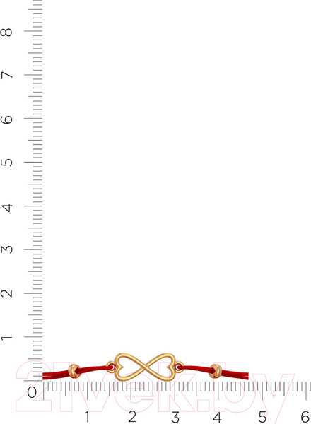 Изображение товара Браслет из розового золота ZORKA 660015.14K.R.02 (18см)