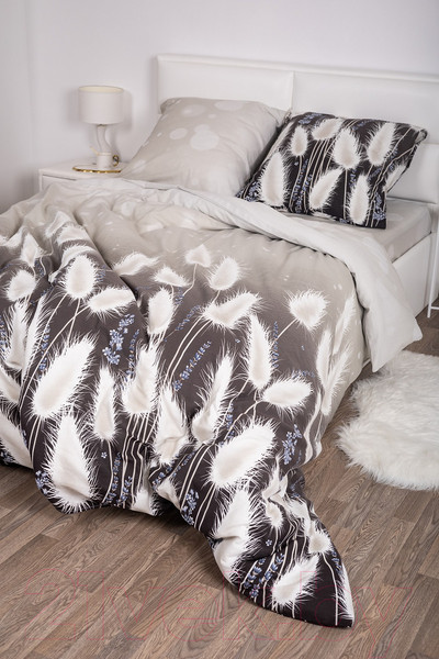 Изображение товара Комплект постельного белья Milanika Лагурус Евро (бязь)