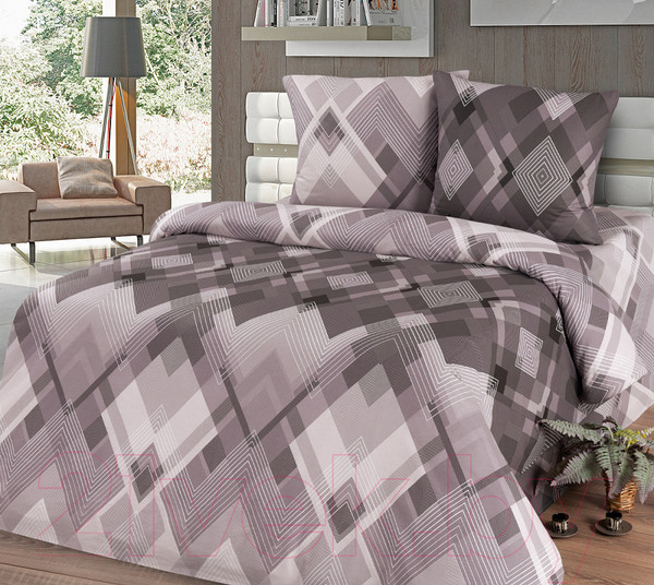 Изображение товара Комплект постельного белья Milanika Дуглас 2сп (бязь)