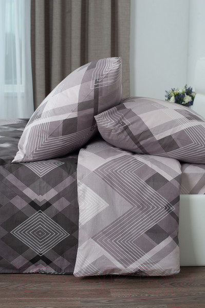 Изображение товара Комплект постельного белья Milanika Дуглас Евро (бязь)