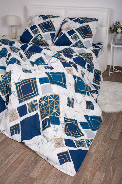 Изображение товара Комплект постельного белья Milanika Плутон 2сп (бязь)