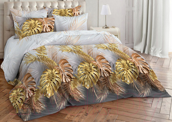 Изображение товара Комплект постельного белья Milanika Тропикана 2сп (бязь)