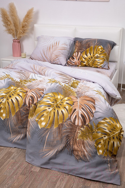 Изображение товара Комплект постельного белья Milanika Тропикана 2сп (бязь)