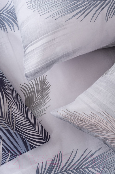 Изображение товара Комплект постельного белья Milanika Смоки 2сп с европростыней (бязь)