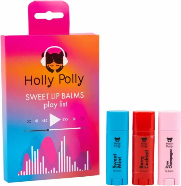 Изображение товара Набор бальзамов для губ Holly Polly Sweet Lip Balms (3шт)