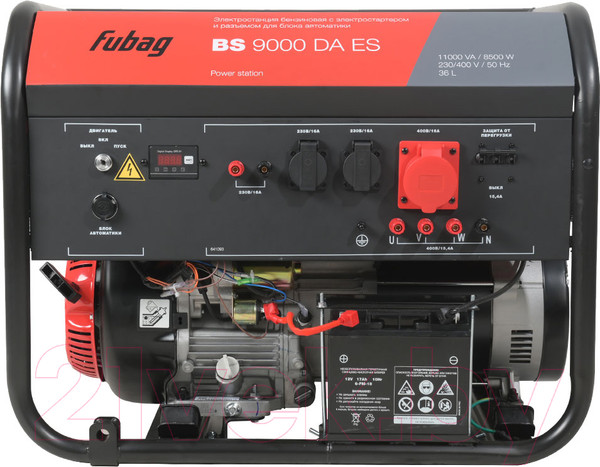 Изображение товара Бензиновый генератор Fubag BS 9000 DA ES / 641093