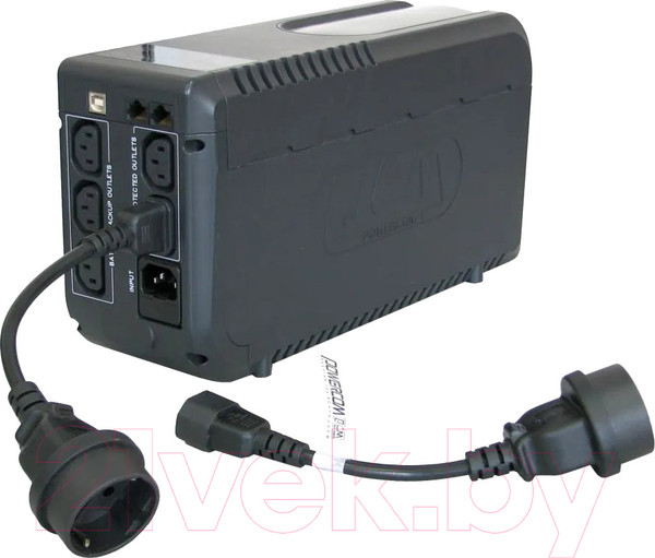 Изображение товара Кабель Powercom SCUT IEC-320 C14 to Socket Type-F 250V 10A