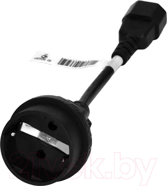 Изображение товара Кабель Powercom SCUT IEC-320 C14 to Socket Type-F 250V 10A