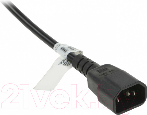 Изображение товара Кабель Powercom SCUT IEC-320 C14 to Socket Type-F 250V 10A