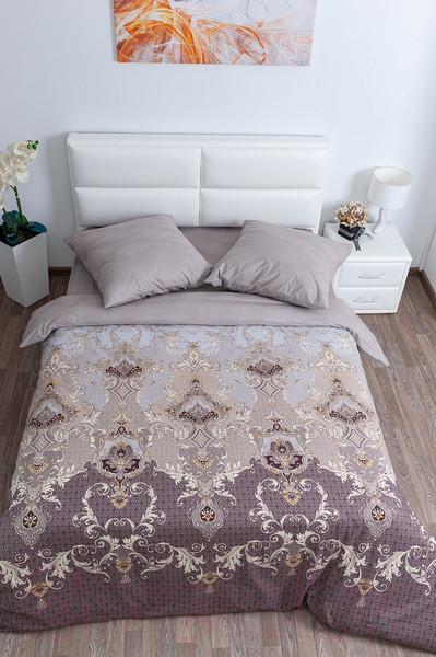 Изображение товара Комплект постельного белья Milanika Милан Евро (поплин)