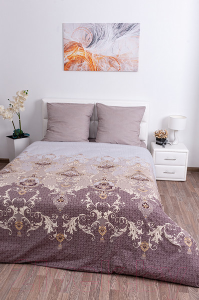 Изображение товара Комплект постельного белья Milanika Милан Евро (поплин)