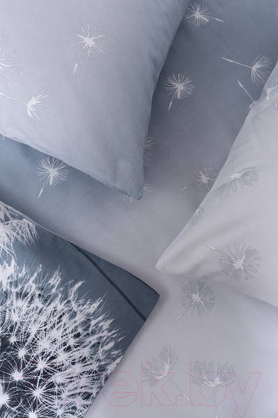 Изображение товара Комплект постельного белья Milanika Невесомость Евро (поплин)