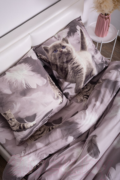 Изображение товара Комплект постельного белья Milanika Непоседа 2сп (поплин)