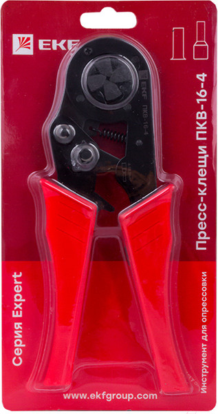 Изображение товара Инструмент обжимной EKF ПКВ-16-4 Expert / pkv-16-4-exp