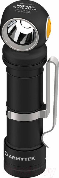Изображение товара Фонарь Armytek Wizard C2 Pro Max LR Warm / F06702W