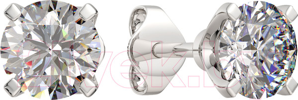 Изображение товара Серьги из серебра ZORKA 0310024/1 (с фианитами)