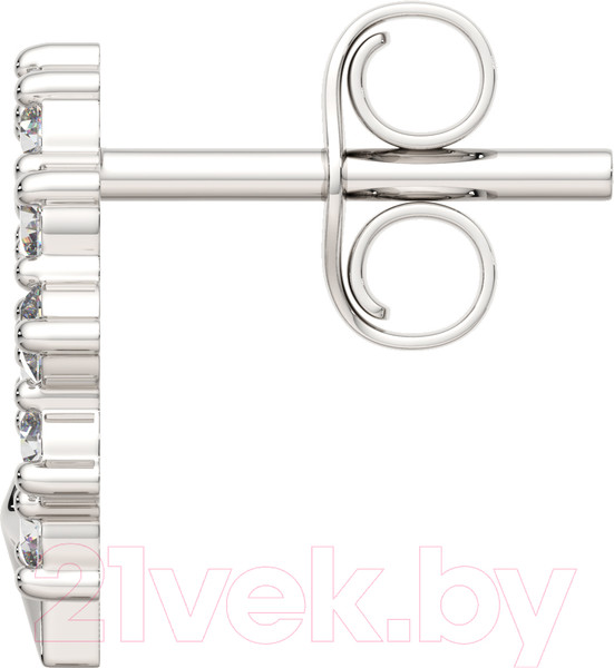 Изображение товара Серьги из серебра ZORKA 0310648.ZZ (с фианитами)