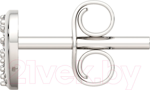 Изображение товара Серьги из серебра ZORKA 0310652.ZZ (с фианитами)