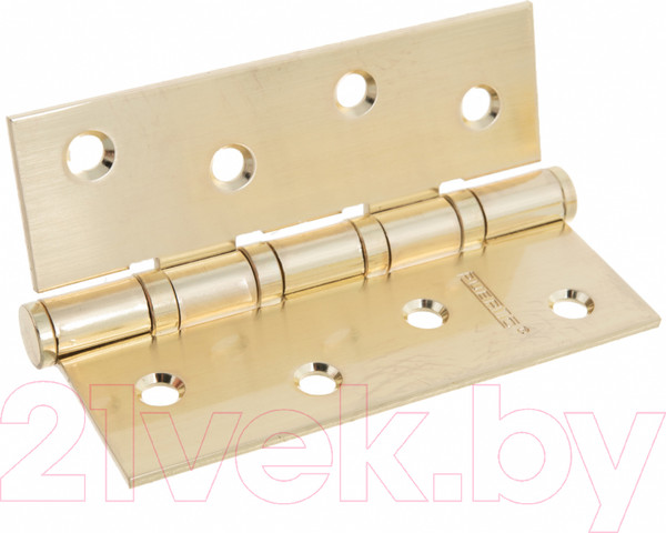 Изображение товара Комплект петель дверных Puerto IN100-4S FH SB (2шт, латунь матовая)
