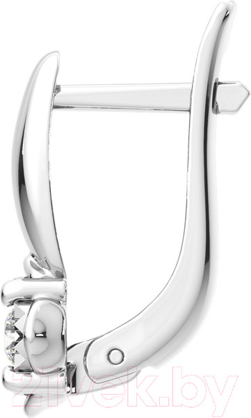 Изображение товара Серьги из серебра ZORKA 03D0004 (с бриллиантами)