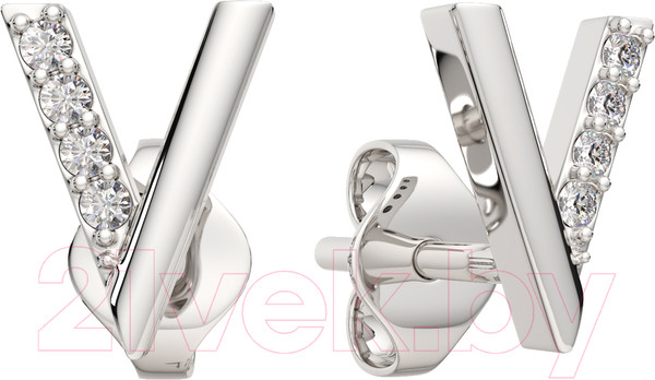 Изображение товара Серьги из серебра ZORKA 0310705.ZZ (с фианитами)