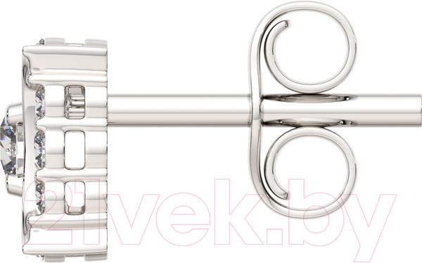 Изображение товара Серьги из серебра ZORKA 0310707.ZZ (с фианитами)