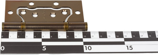 Изображение товара Комплект петель дверных Ренц IN100-2S FH CF без ВР (2шт, кофе)