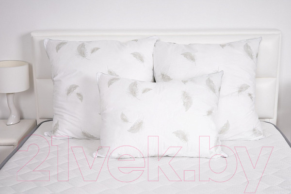 Изображение товара Подушка для сна Milanika Лебяжий пух Премиум тематика 38x38