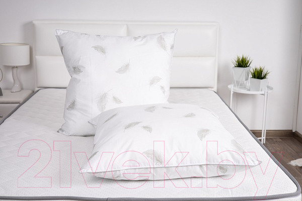 Изображение товара Подушка для сна Milanika Лебяжий пух Премиум тематика 38x38