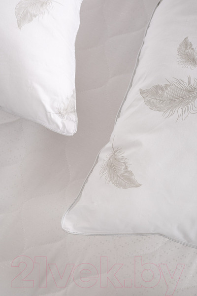 Изображение товара Подушка для сна Milanika Лебяжий пух Премиум тематика 38x38