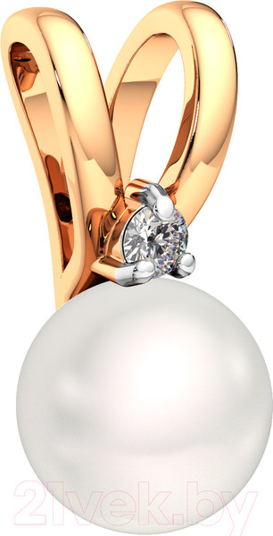 Изображение товара Подвеска из розового золота ZORKA 4401161.14K.R  (с жемчугом)