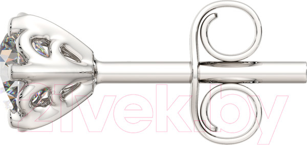 Изображение товара Серьги из серебра ZORKA 03101178.ZZ (с фианитами)