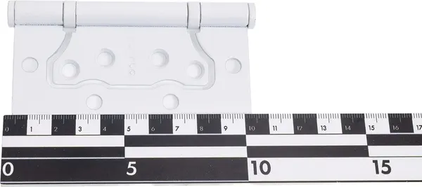 Изображение товара Комплект петель дверных Ренц IN100-2S FH SW без ВР (2шт, супер белый)