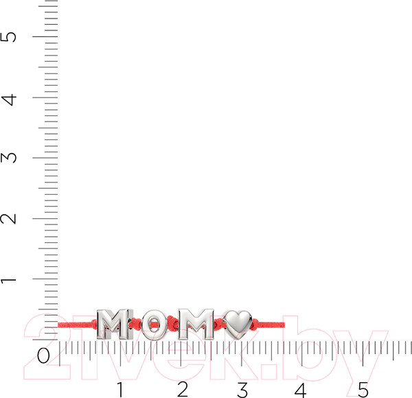 Изображение товара Браслет из серебра ZORKA 0660019.02 (18см)