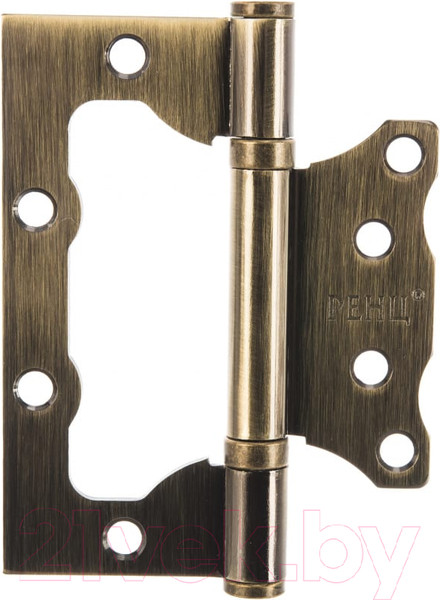 Изображение товара Комплект петель дверных Ренц IN100-2BB FH AB без ВР (2шт, бронза античная)