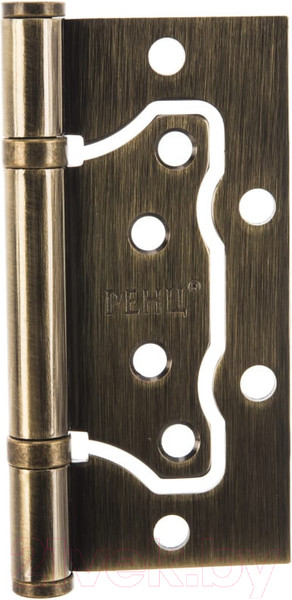 Изображение товара Комплект петель дверных Ренц IN100-2BB FH AB без ВР (2шт, бронза античная)