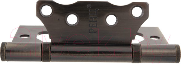 Изображение товара Комплект петель дверных Ренц IN100-2BB FH AB без ВР (2шт, бронза античная)