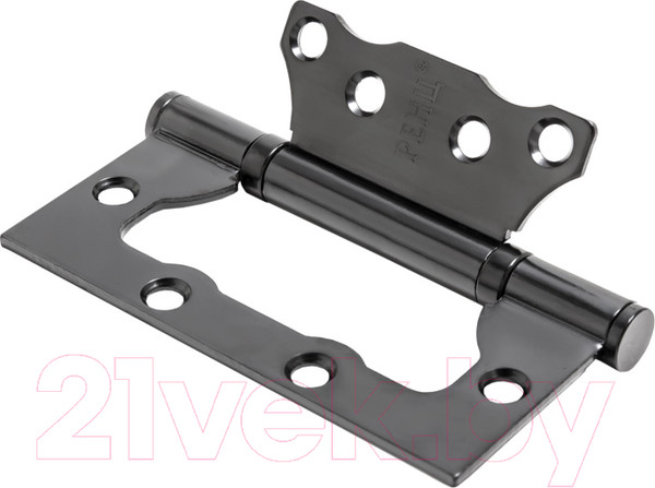 Изображение товара Комплект петель дверных Ренц IN100-2BB FH B без ВР (2шт, черный)