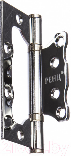 Изображение товара Комплект петель дверных Ренц IN100-2BB FH CP без ВР (2шт, хром блестящий)