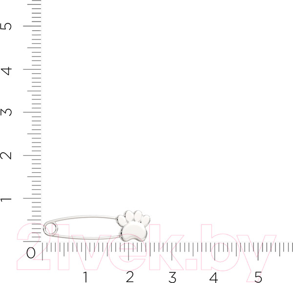 Изображение товара Брошь из серебра ZORKA 0930009